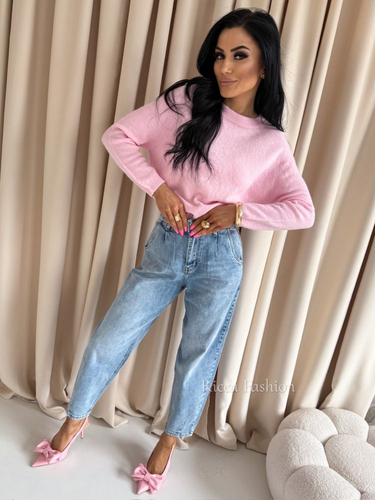 Sweter z baby alpaką...