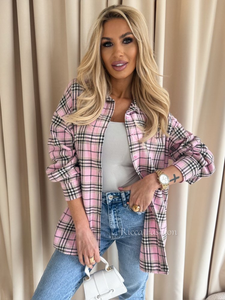 Koszula bawełniana w kratę...