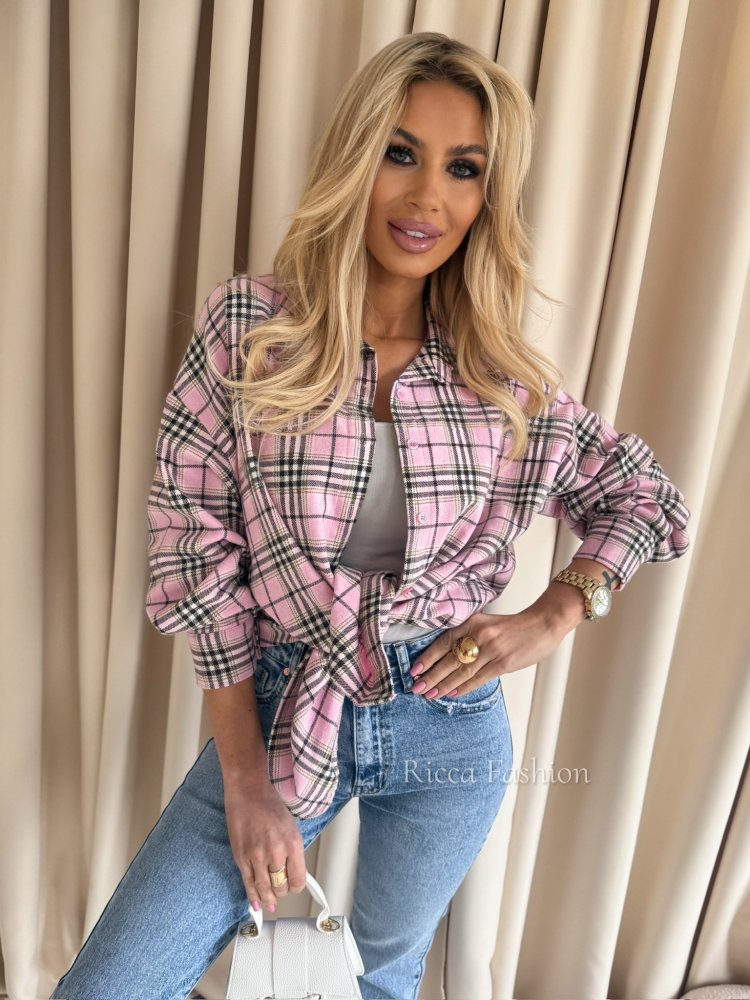 Koszula bawełniana w kratę...