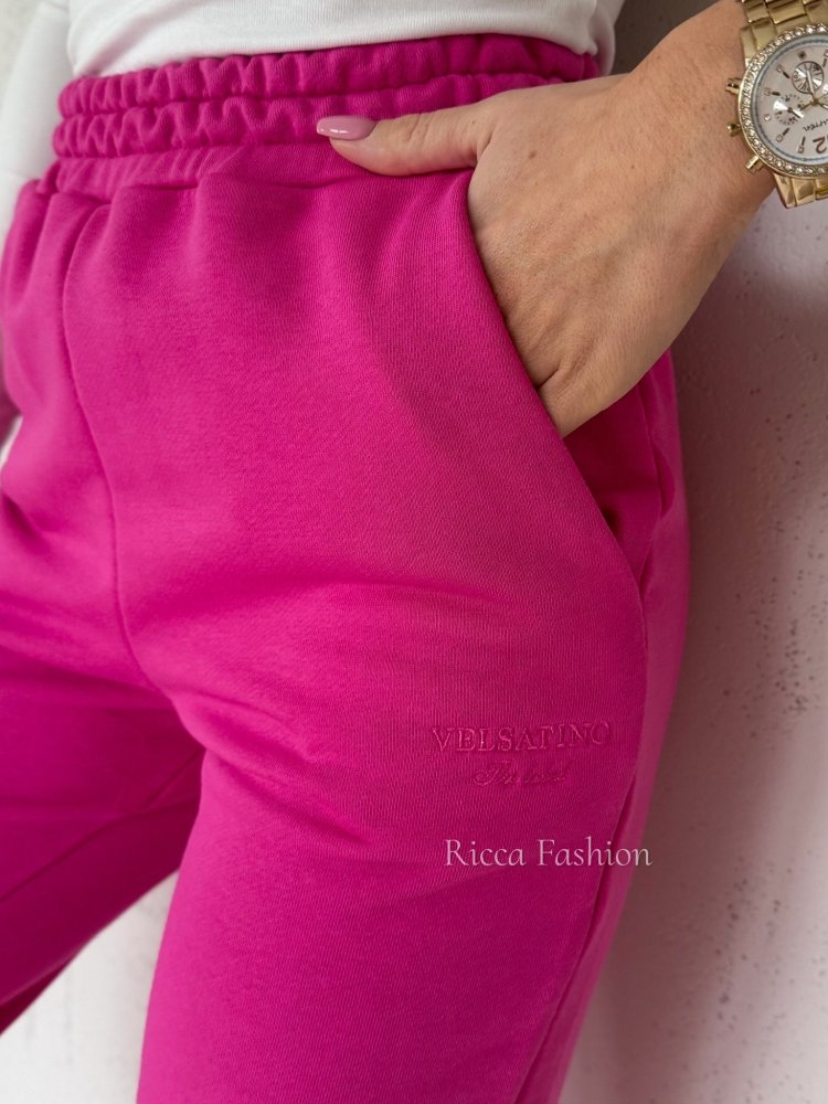 Spodnie dresowe WAVE, fuchsia