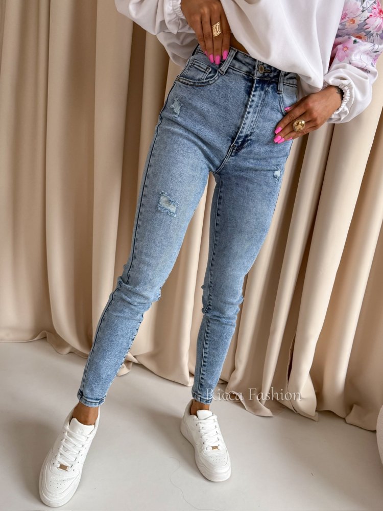 Spodnie skinny jeans push...