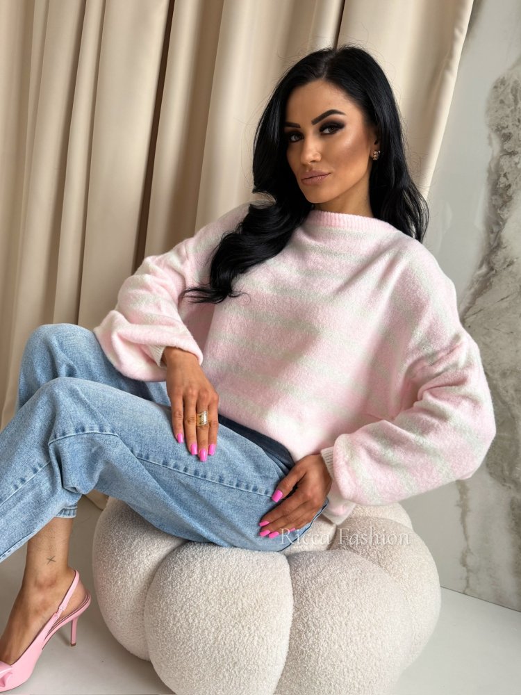 Sweter z wełną ANDI, light...