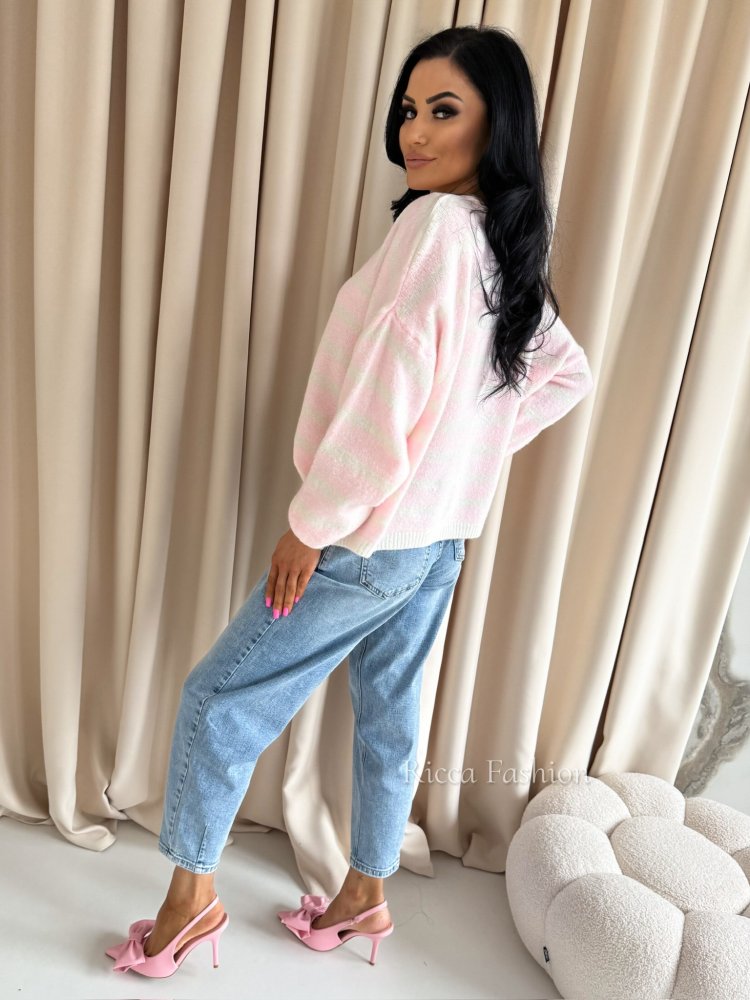 Sweter z wełną ANDI, light...