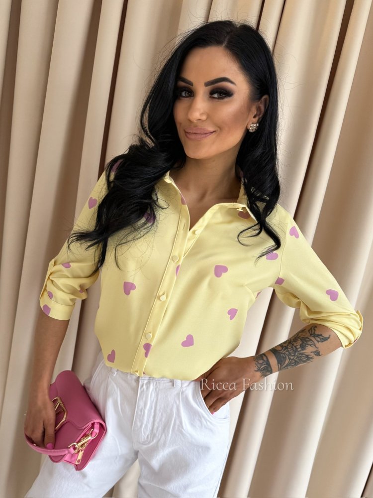 Koszula KISSI, banana