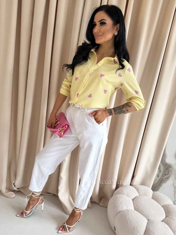 Koszula KISSI, banana