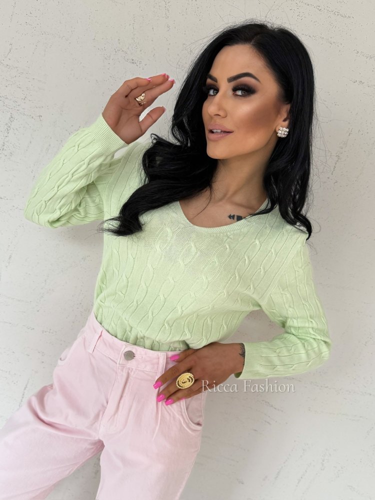 Sweter z wiskozą MURPHY,...