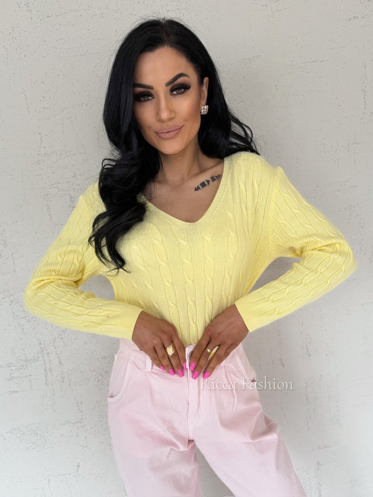 Sweter z wiskozą MURPHY,...