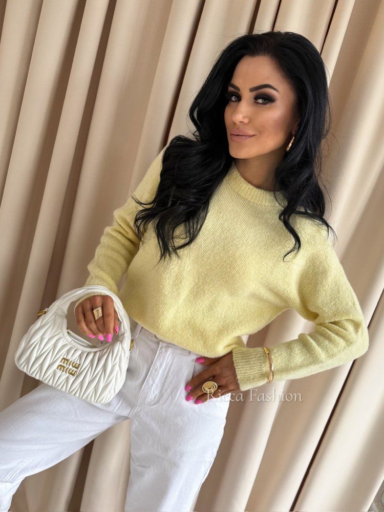 Sweter z baby alpaką ELIOT,...