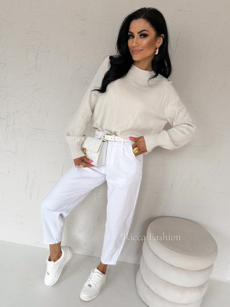 Sweter z wiskozą MADISSON,...