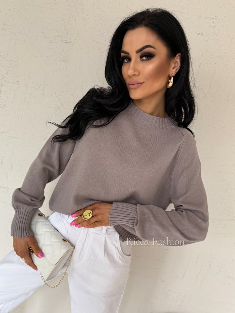 Sweter z wiskozą MADISSON,...