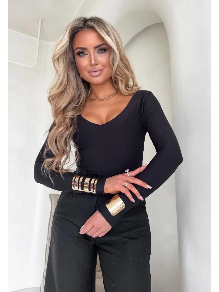 Bluzka VENEZIA, czarna