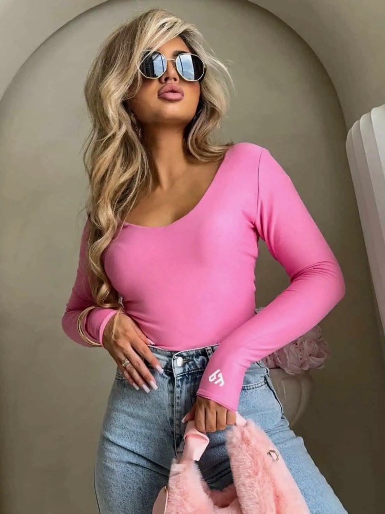 Bluzka VENEZIA, różowa