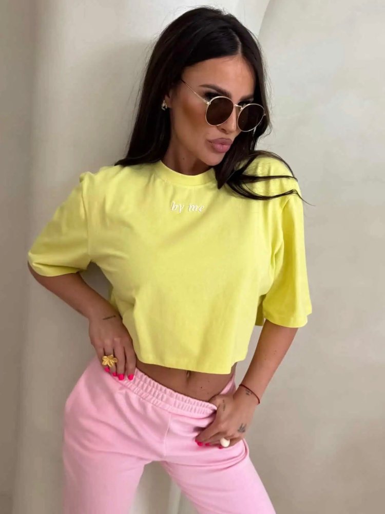 T-shirt pudełkowy ALLO,...