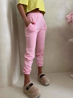 Spodnie dresowe CLASSIC, jasny róż