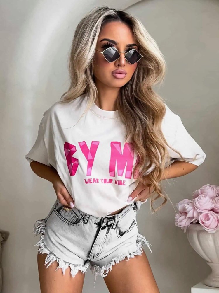 T-shirt dekatyzowany BALEN,...