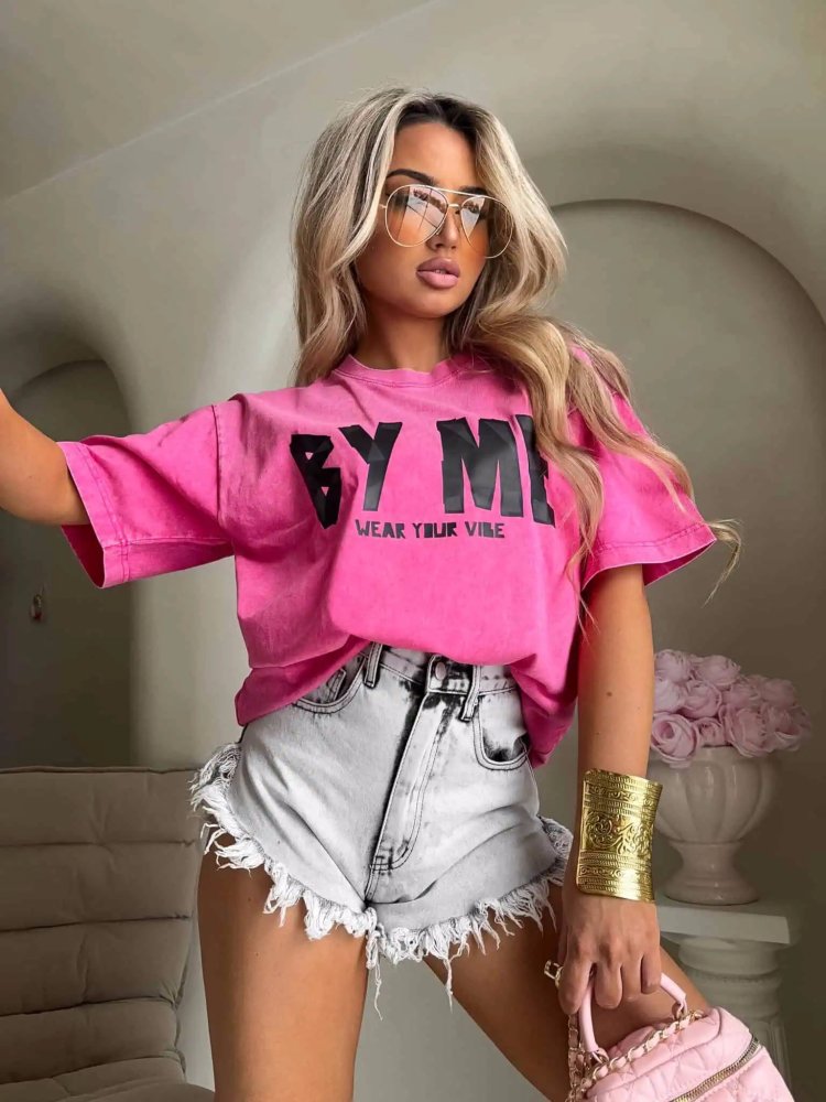 T-shirt dekatyzowany BALEN,...