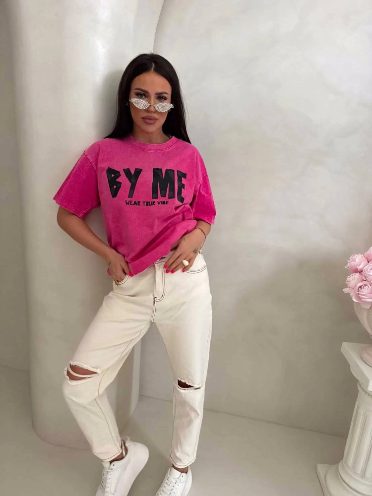 T-shirt dekatyzowany BALEN,...