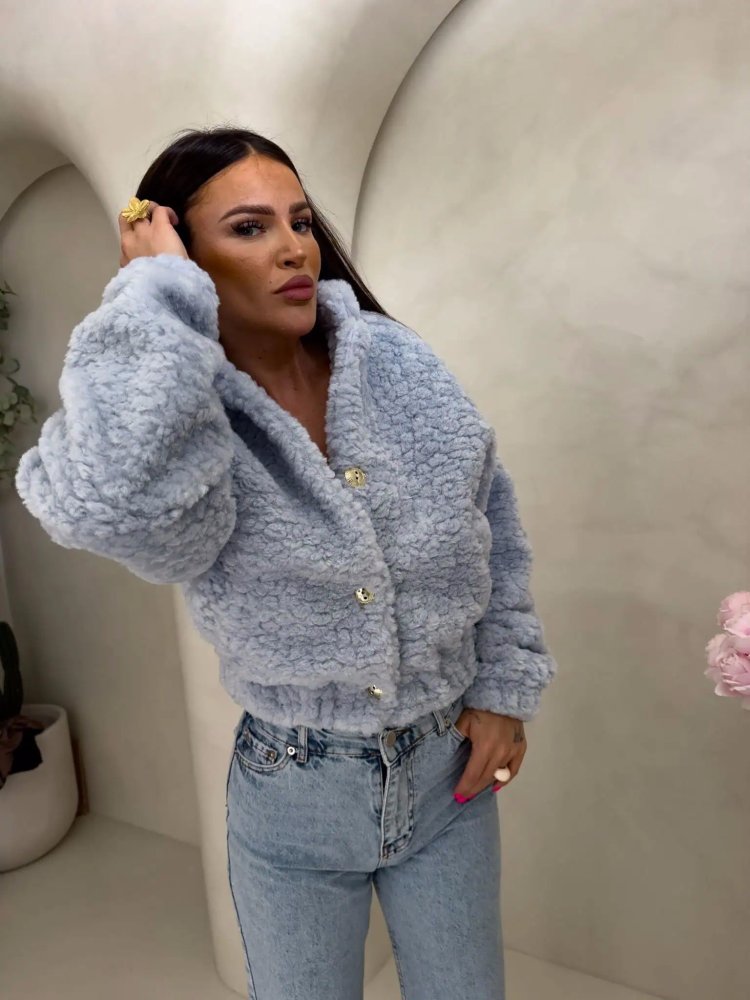 Kurtka/bomberka CLOUDY, baby blue