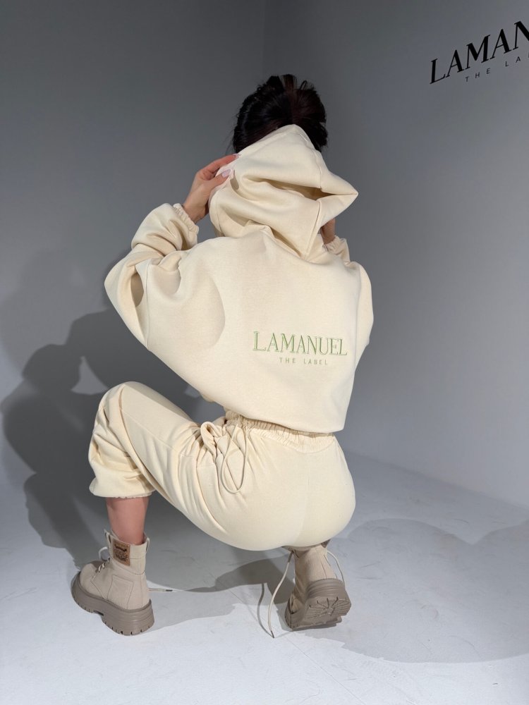 Bluza FOODIE, migdał