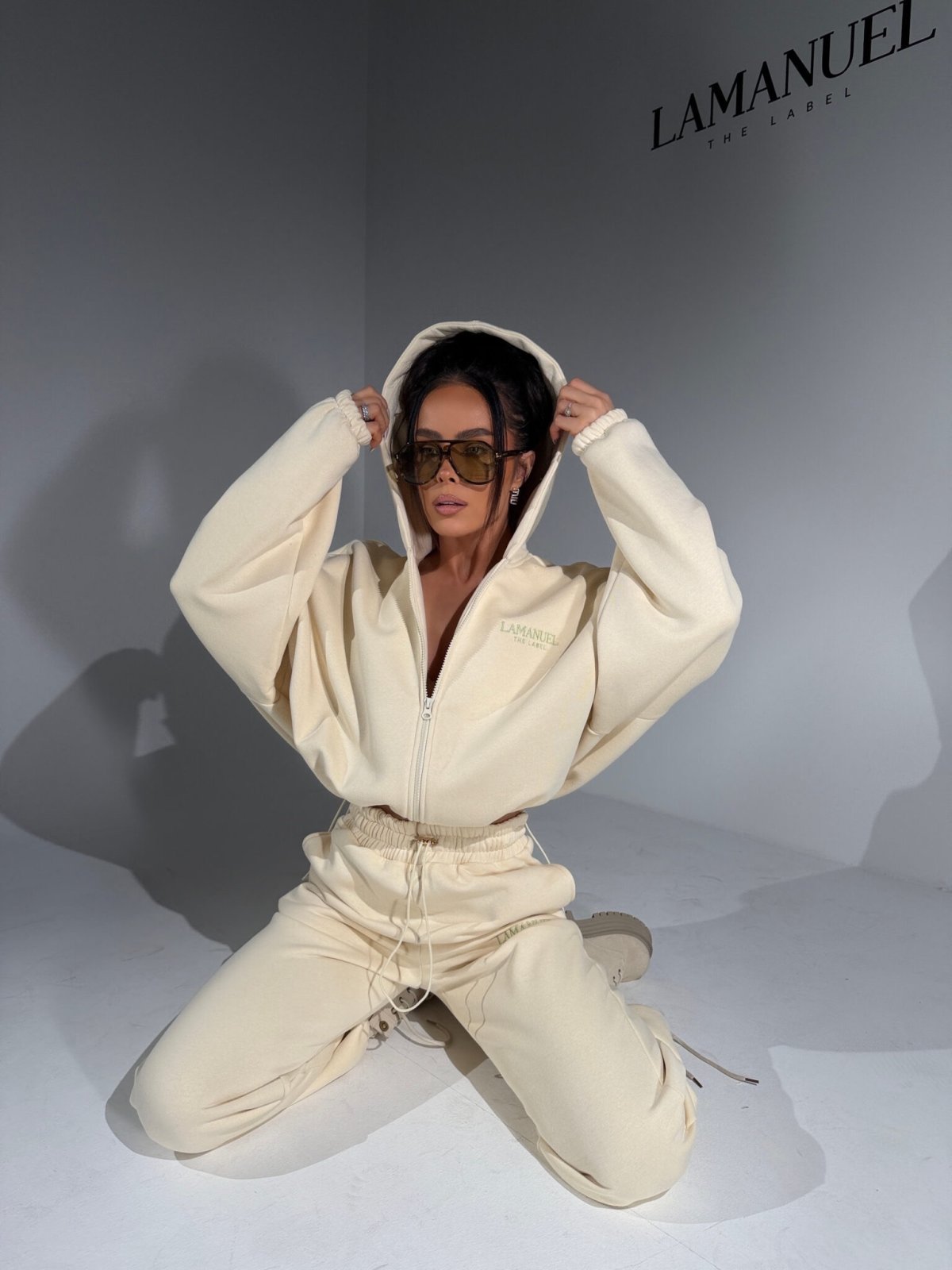 Bluza FOODIE, migdał