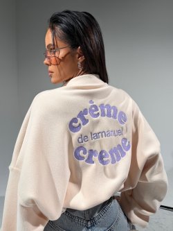 Bluza polarowa CREME, cotton