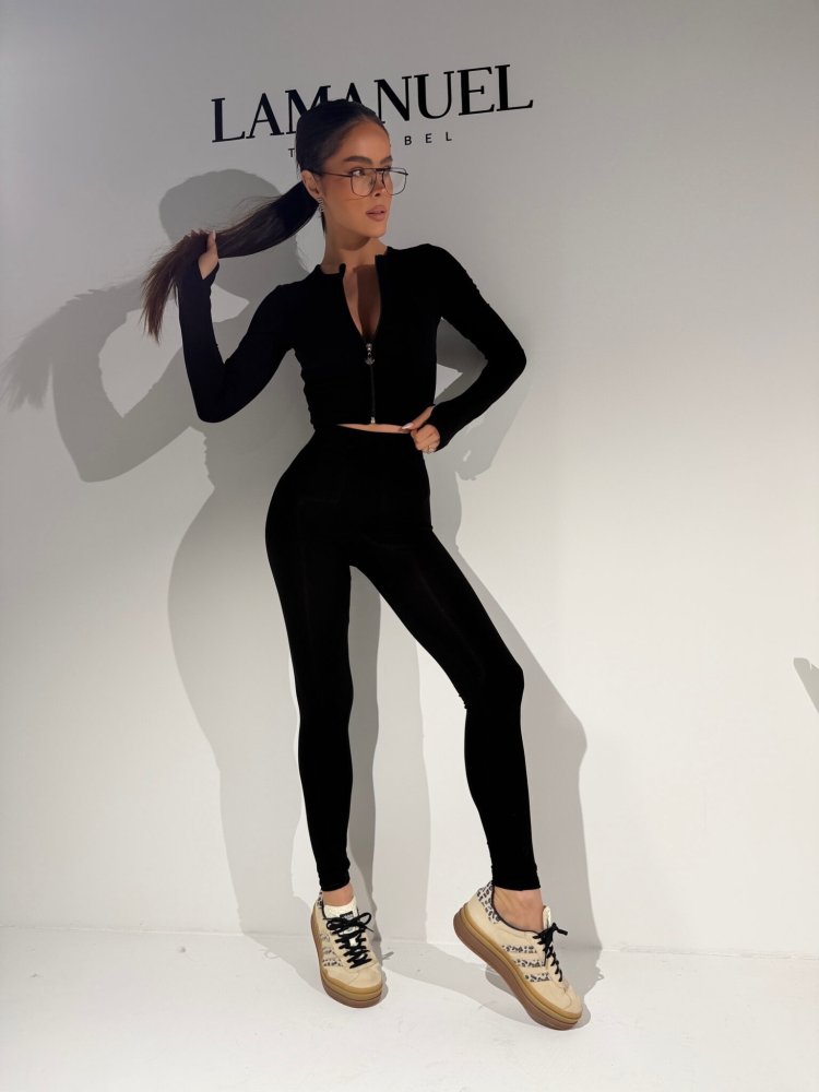 Legginsy CLOSER, czarne