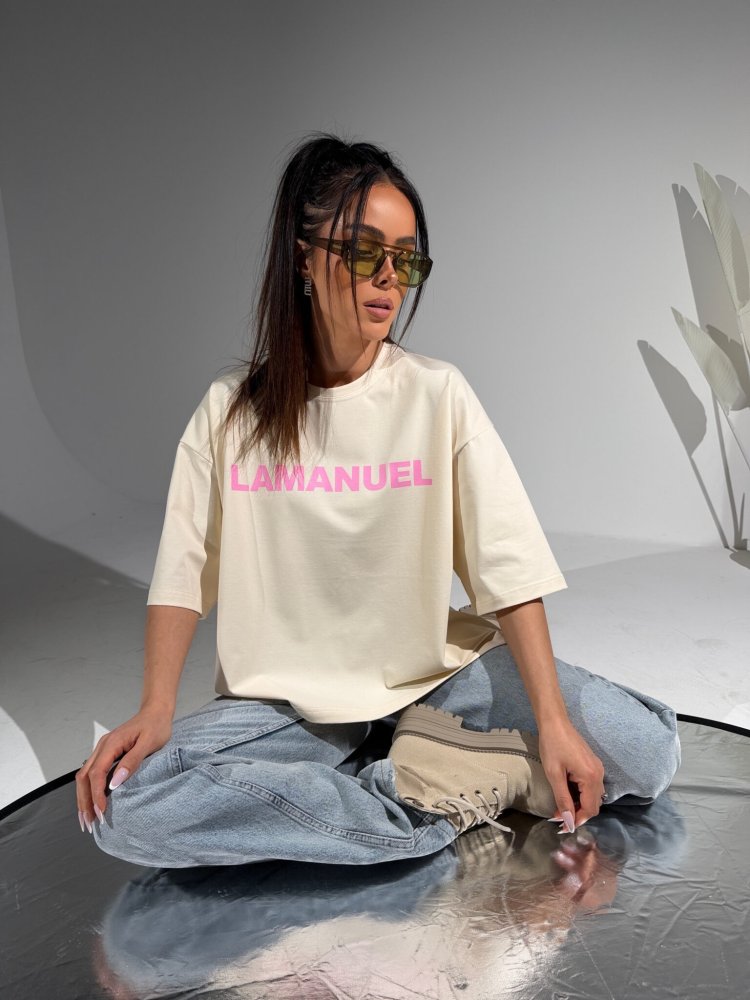 T-shirt BLANK, kokos