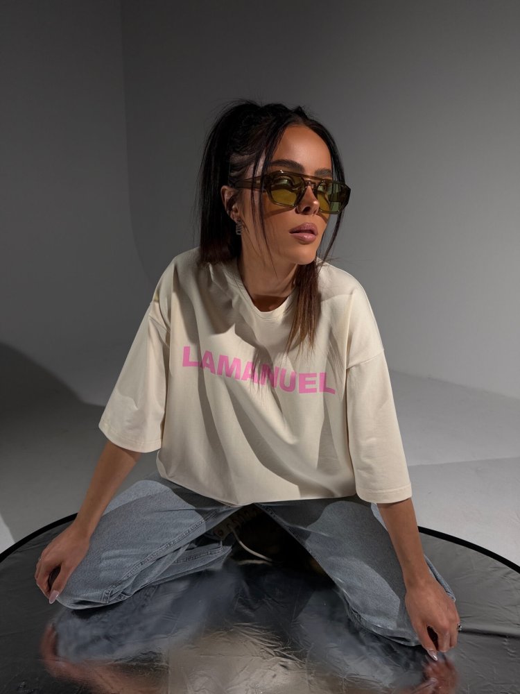 T-shirt BLANK, kokos