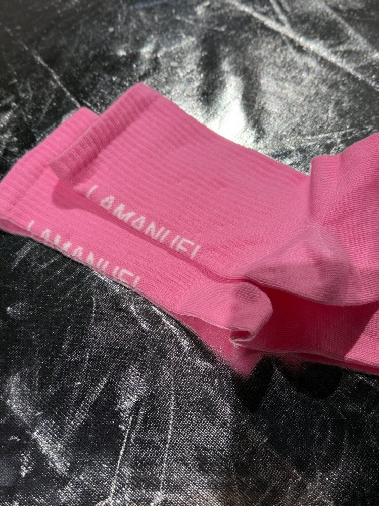 Skarpetki EDIT, baby pink