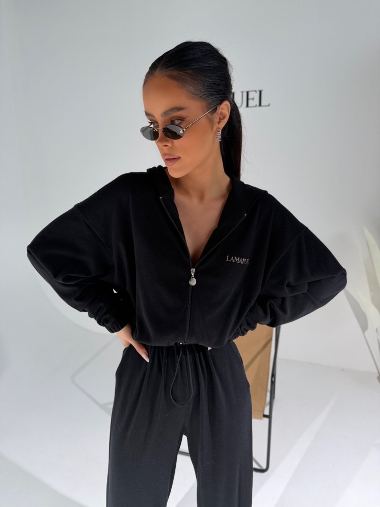 Kombinezon PLEASE, czarny