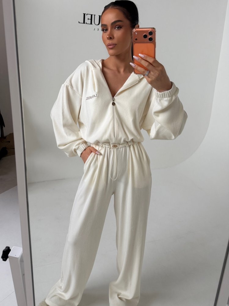 Kombinezon PLEASE, ecru