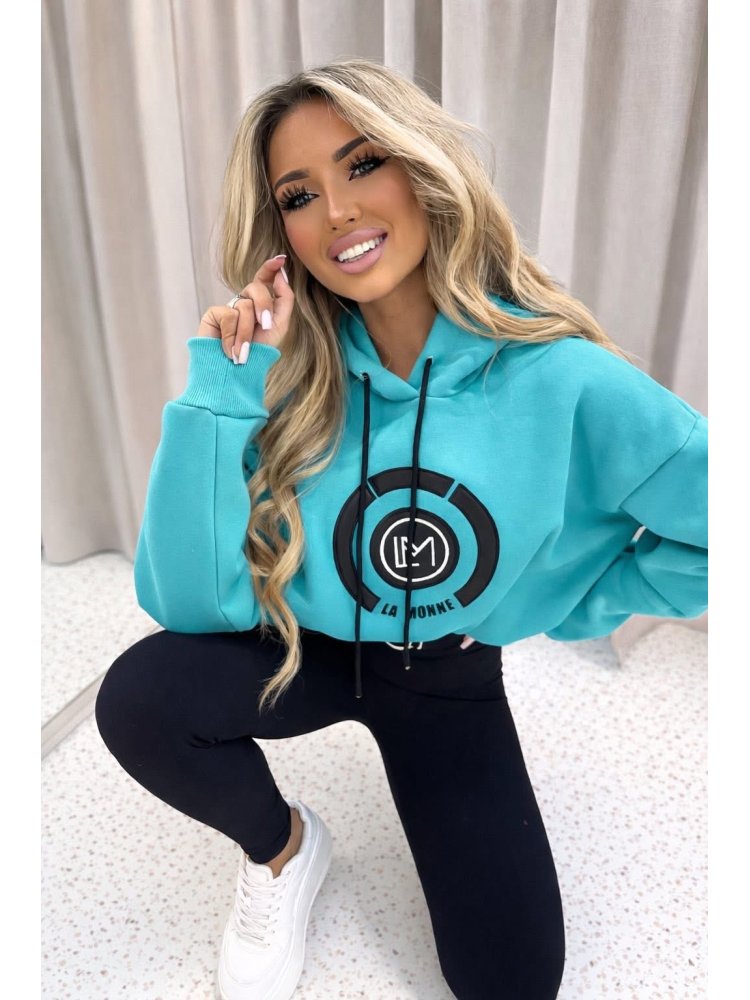 Bluza dresowa LAMONNE, turkus