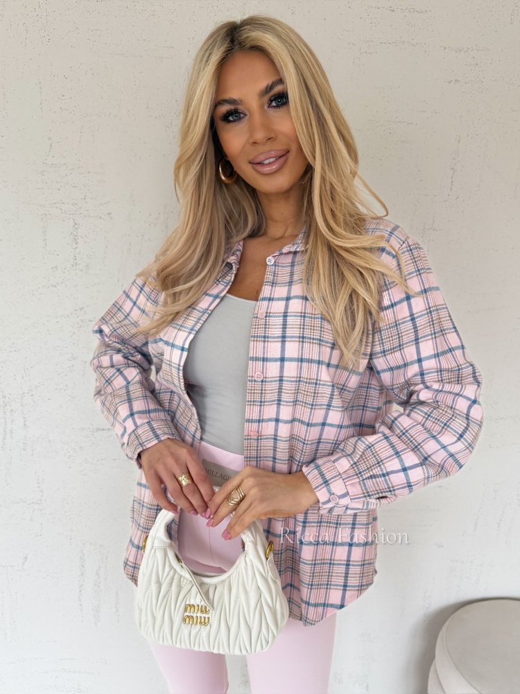 Koszula bawełniana w kratę...