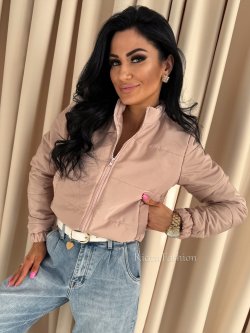 Kurtka wiosenna LATICA by Ricca, budyniowy beż