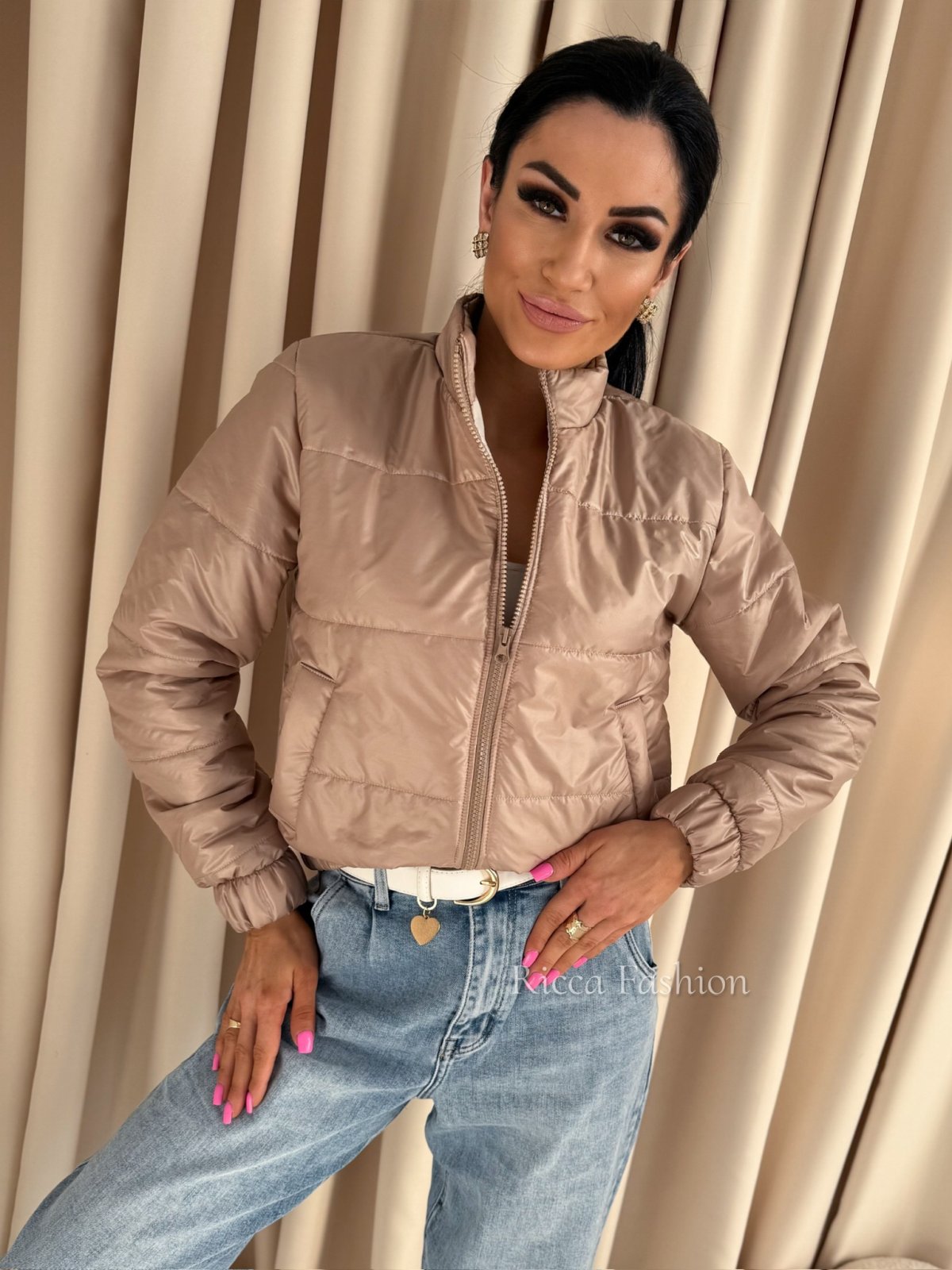 Kurtka wiosenna LATICA by Ricca, beż