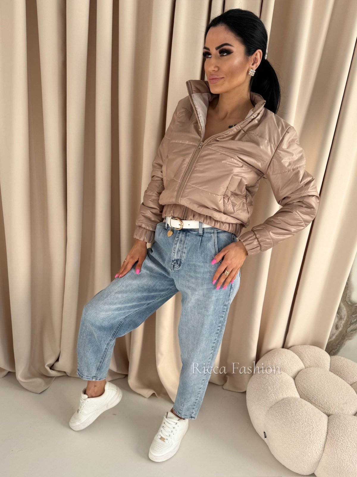 Kurtka wiosenna LATICA by Ricca, beż