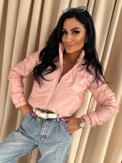 Kurtka wiosenna LATICA by Ricca, jasny róż