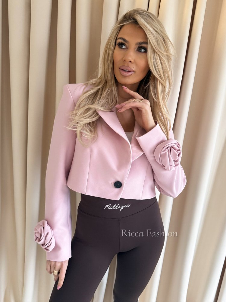 Marynarka premium ROSIE, puder