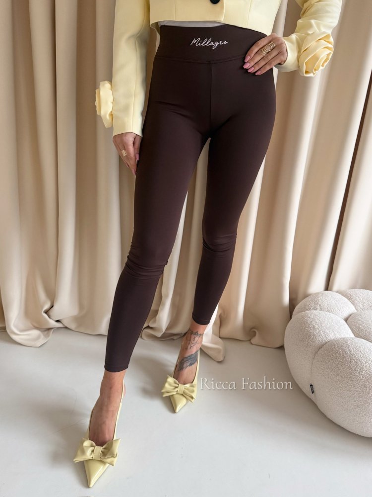 Legginsy MOVE, chocolate