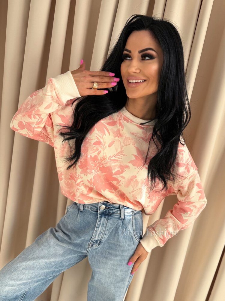 Bluza bawełniana FLORA,...