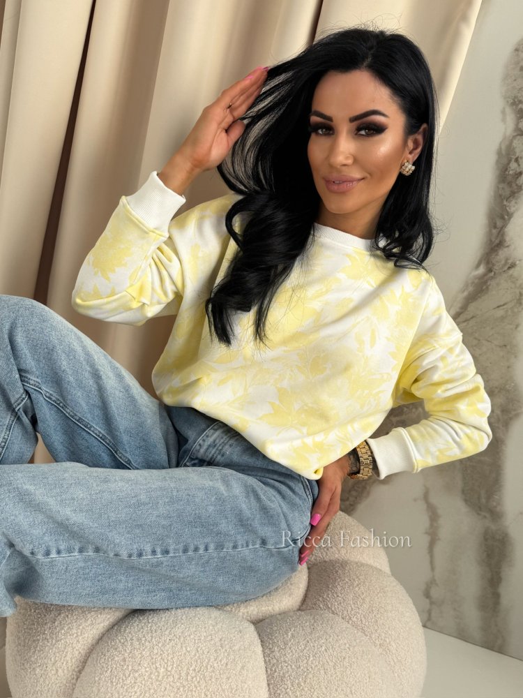 Bluza bawełniana FLORA,...