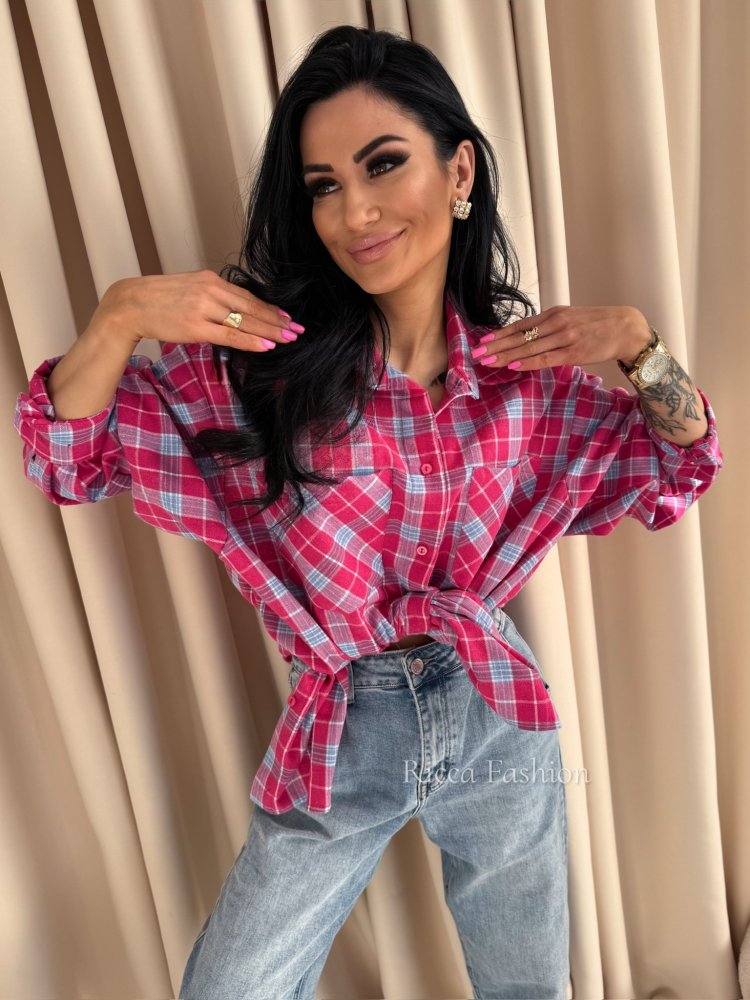 Koszula w kratę ALLEGRA,...