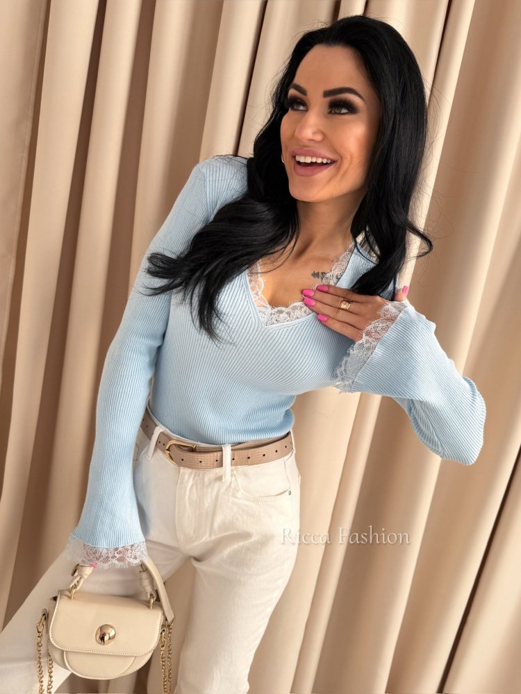 Bluzka z koronką GABBI,...