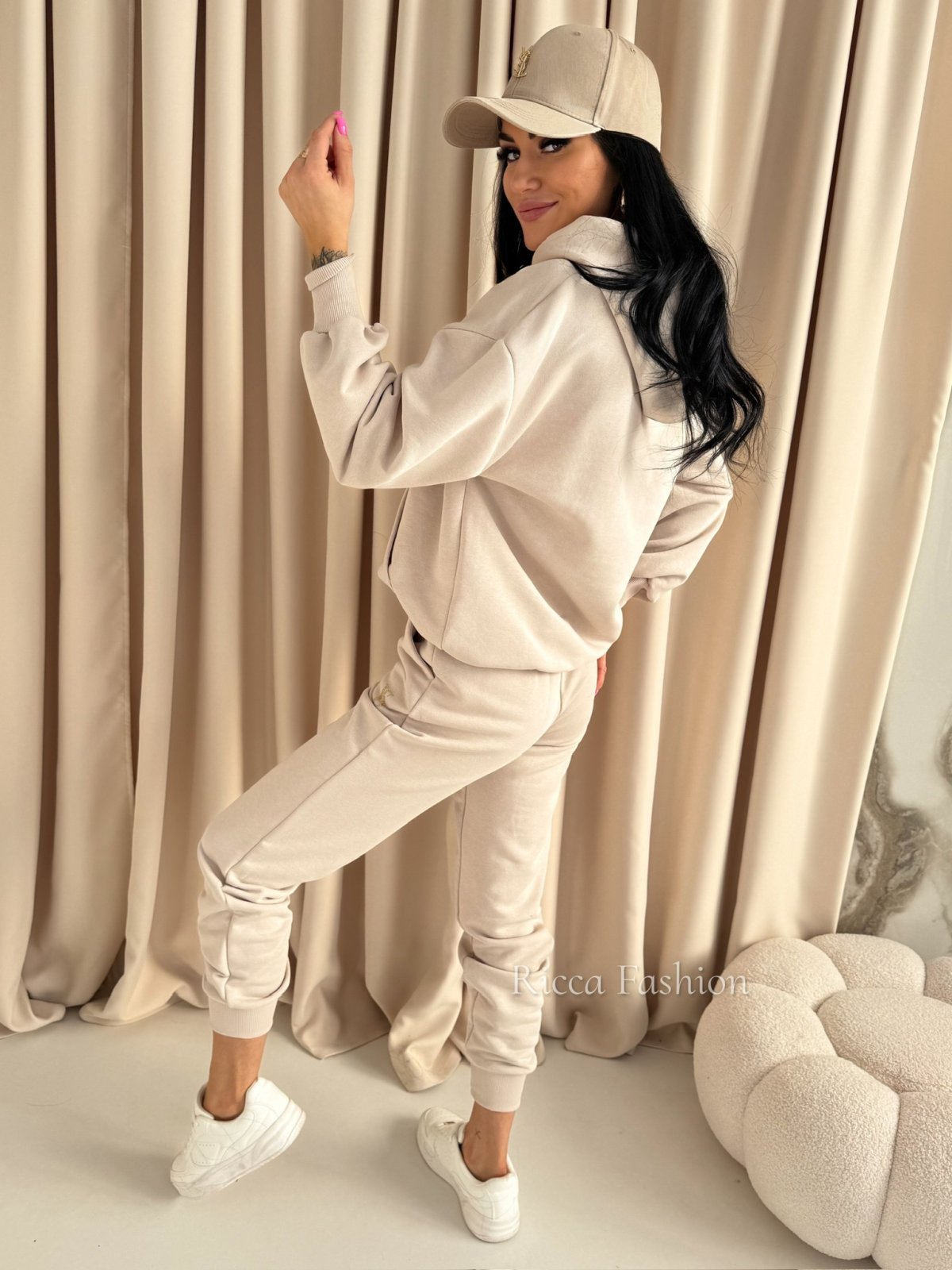 Komplet bawełniany VILLO, beige