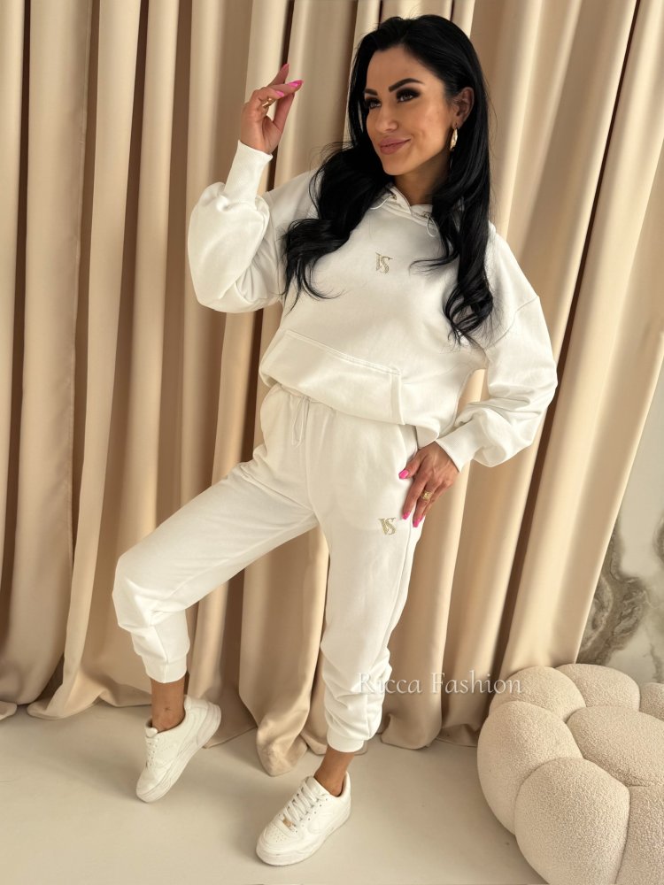 Komplet bawełniany VILLO, ecru