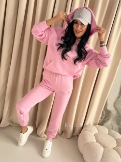 Komplet bawełniany VILLO, sweet pink