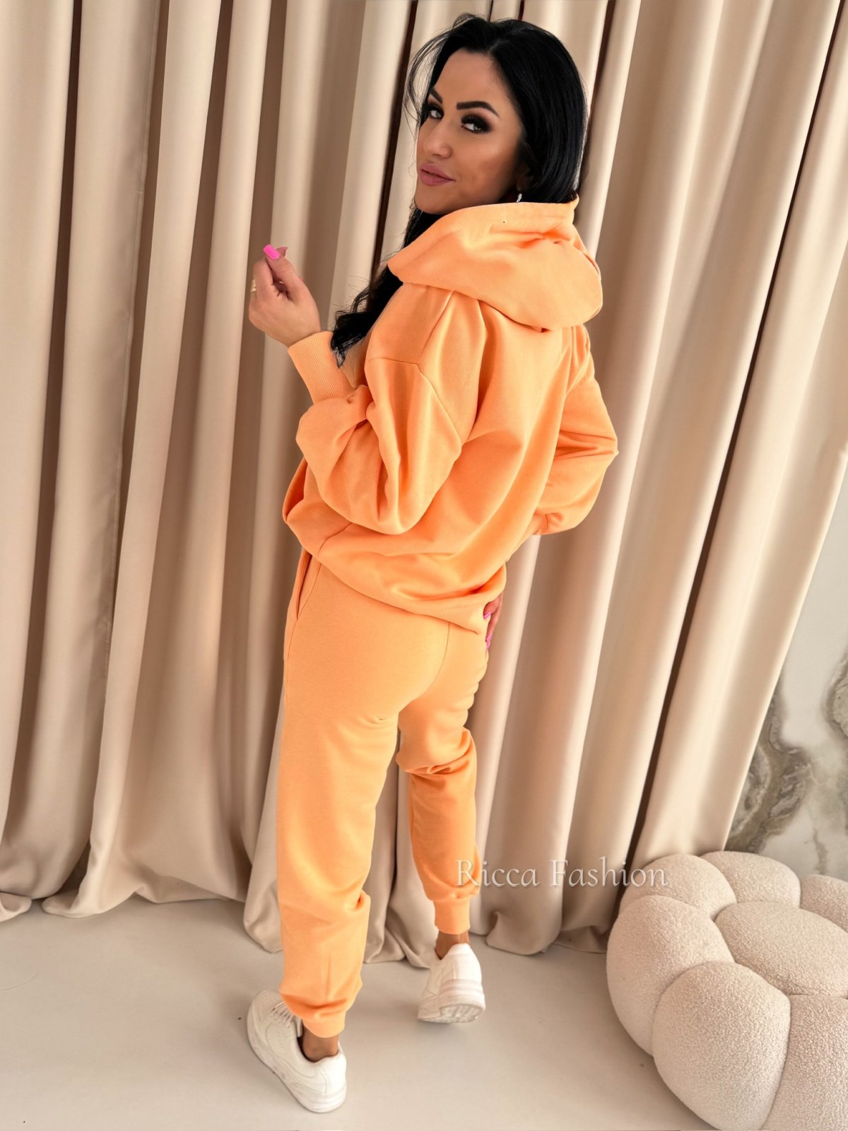 Komplet bawełniany VILLO, peach