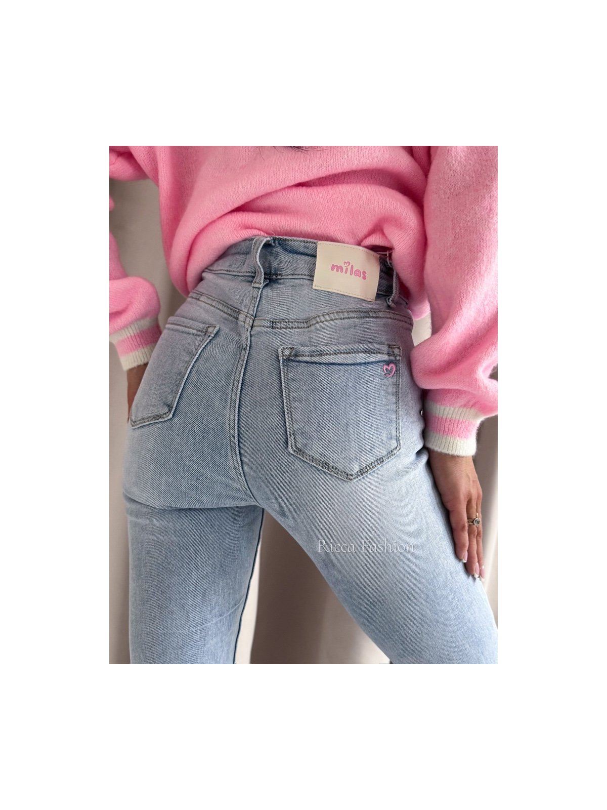 Spodnie skinny jeans MATTEO, blue