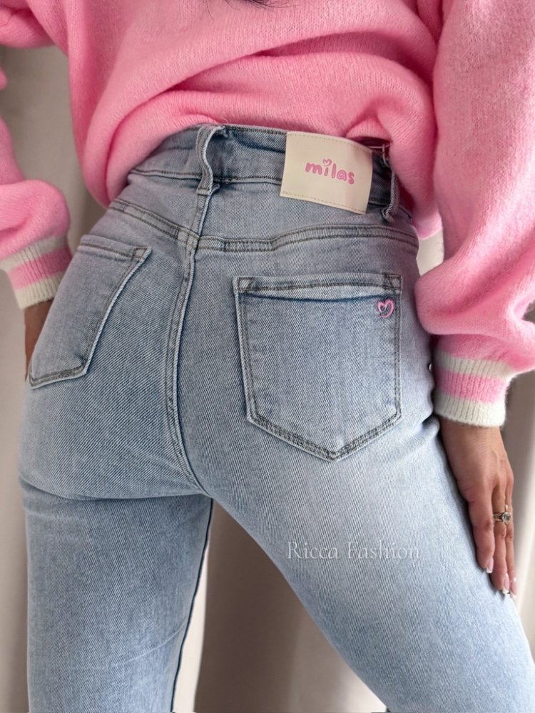 Spodnie skinny jeans MATTEO, blue