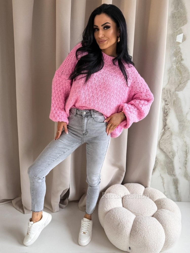 Sweter PROVANCE, sweet pink